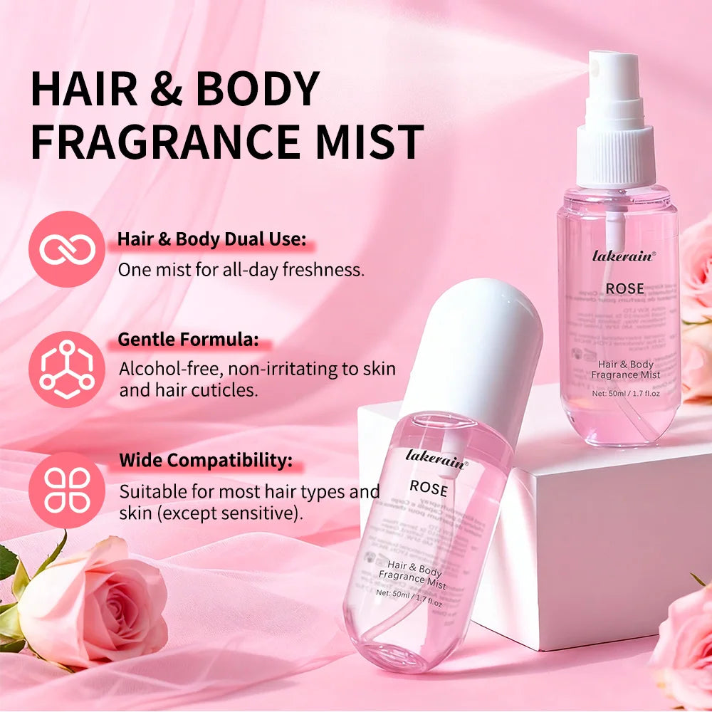 Vanilla Rose Fragrance Mist for Hair and Body - 3