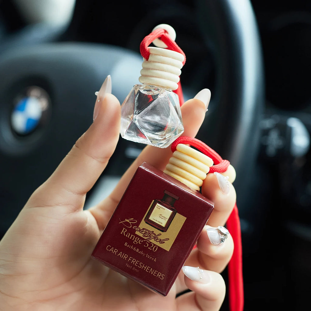 4 Pack Car Air Freshener Hanging Diffuser Interior Fragrance Set