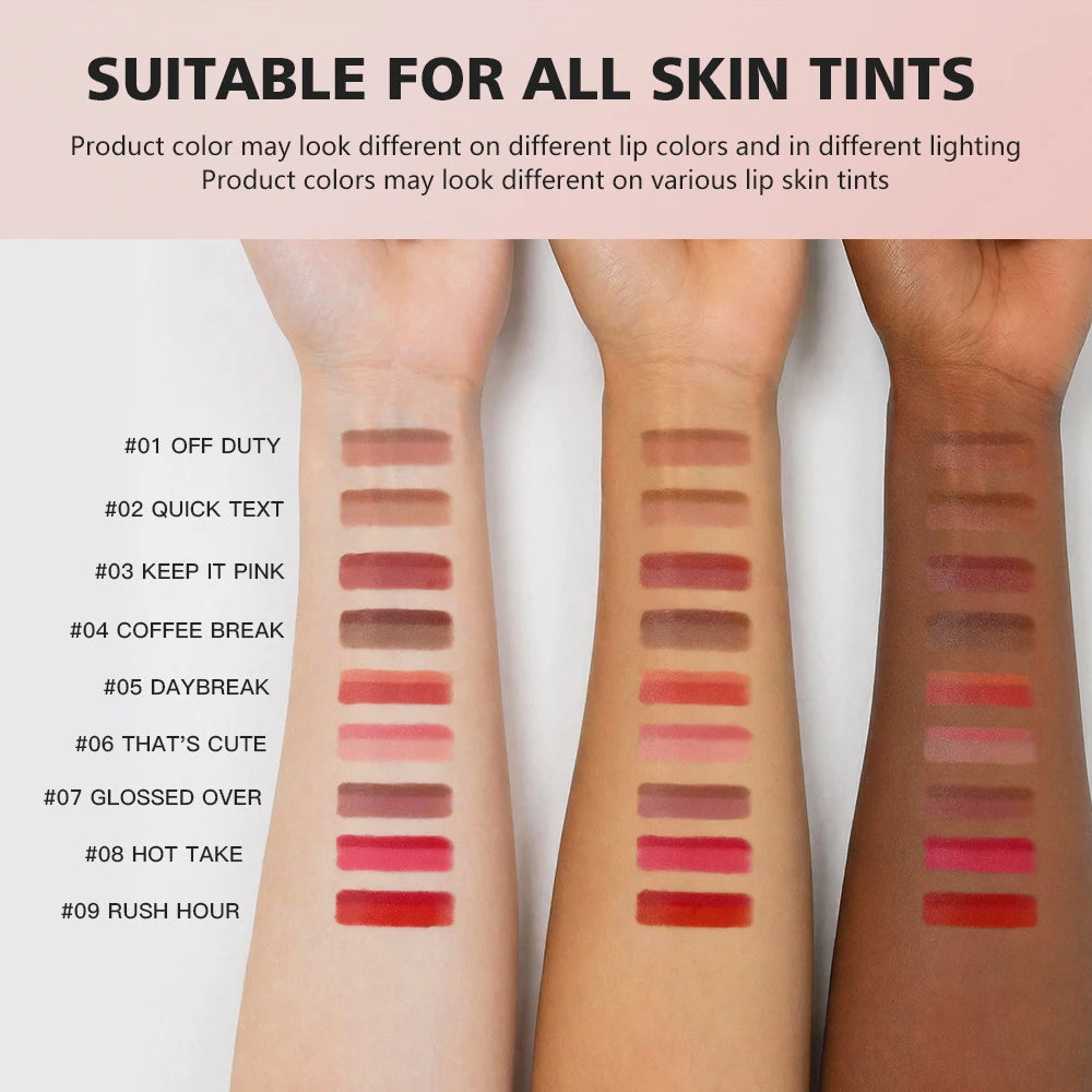 2-in-1 Lip Liner and Matte Lipstick for Long-Lasting Wear - 6