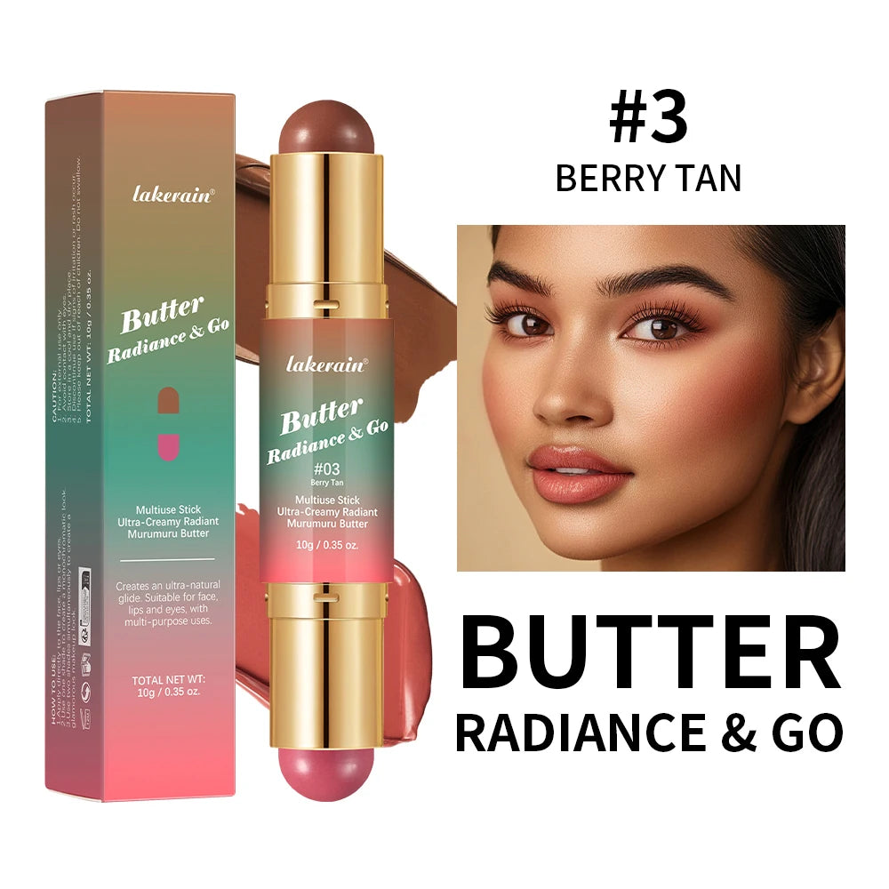 Dual-Ended Cream Blush and Bronzer Stick - 21