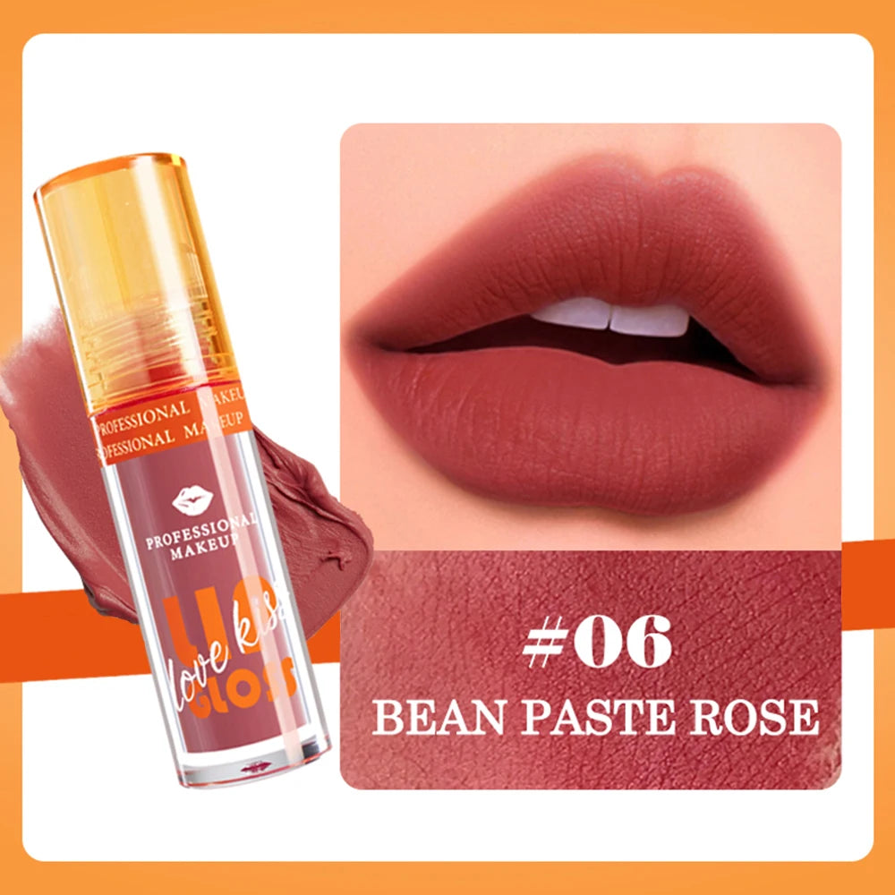 Matte Lip Gloss Waterproof Long Lasting Liquid Lipstick Berry Shades - 21