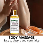 Water Ice Levin Collagen Castor Oil Magnesium Body Massage Oil
