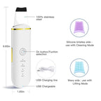 Ultrasonic Skin Scrubber and Facial Pore Cleansing Spatula