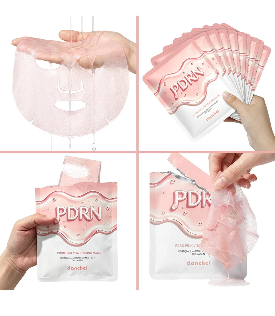 Salmon DNA PDRN Pink Vitamin Hydrating Facial Sheet Mask - 17