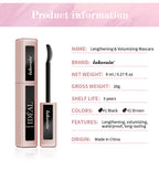 Lengthening Mascara and Lash Primer Set for Voluminous Lashes