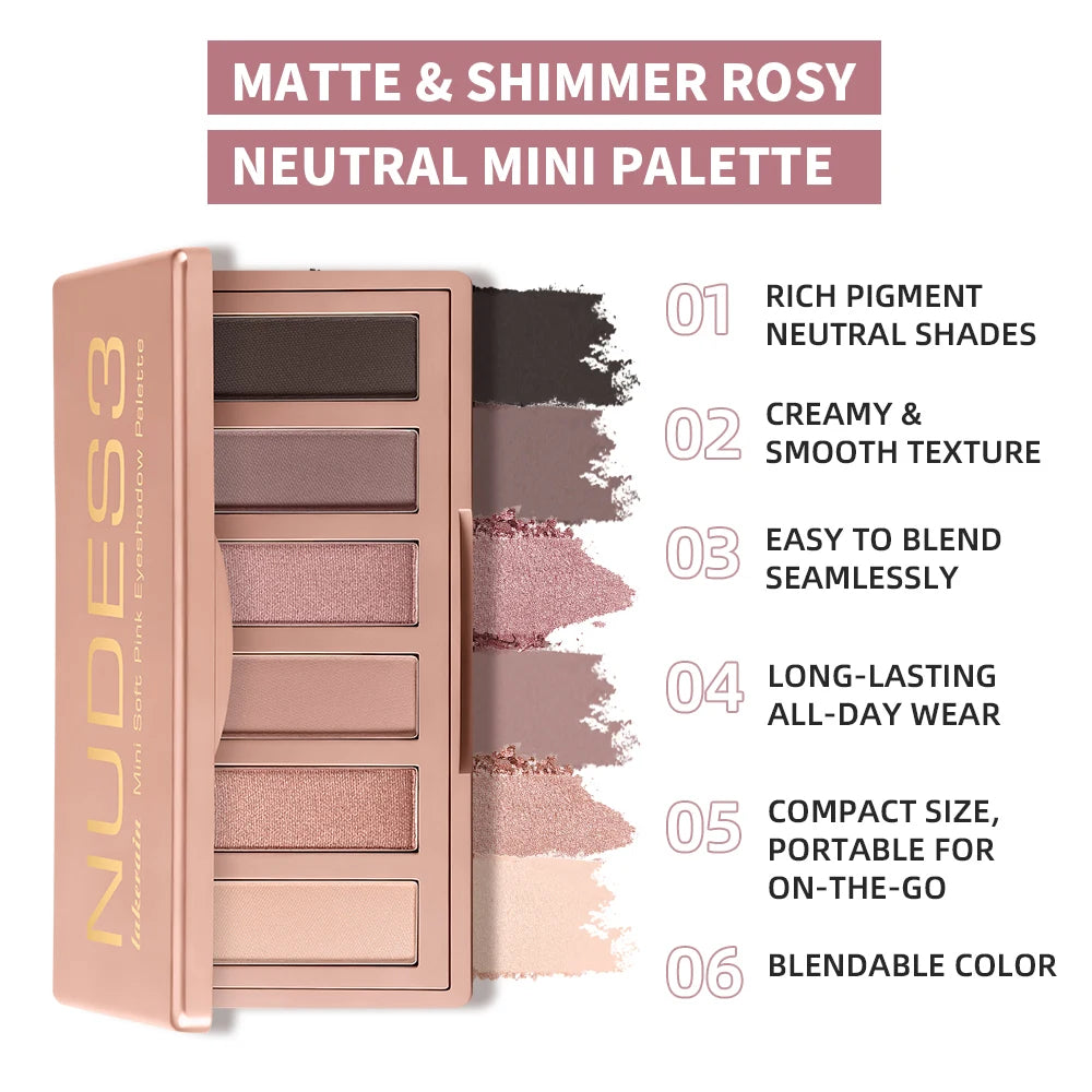 Matte and Shimmer Eyeshadow Palette
