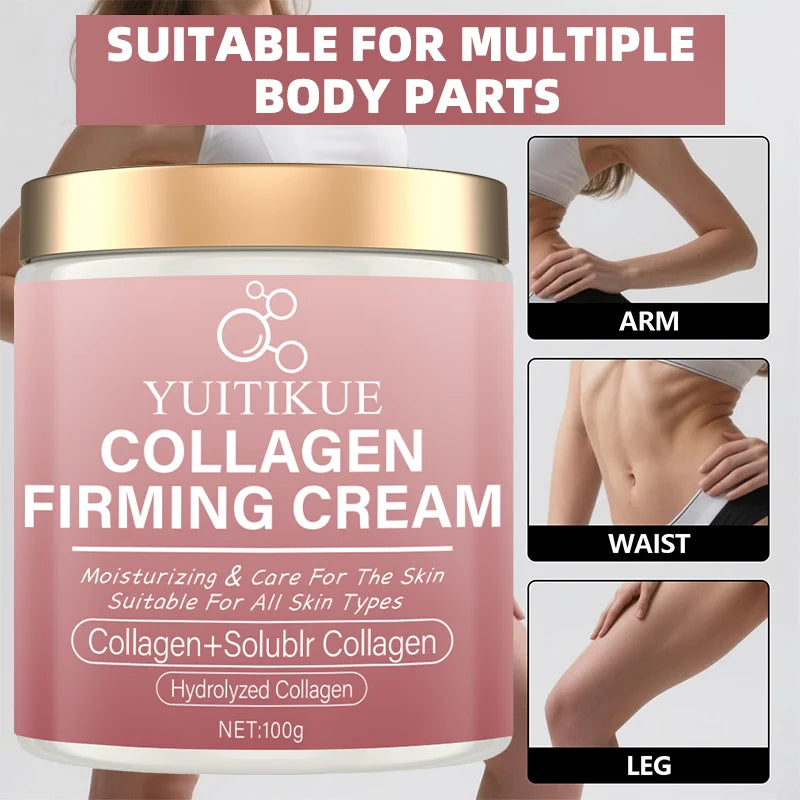 Collagen Firming Cream Skin Tightening and Anti Aging Body Moisturizer