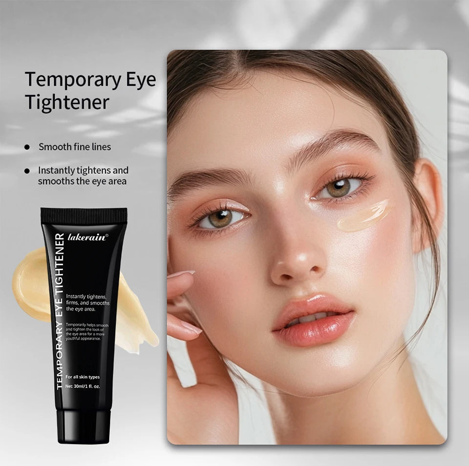 Instant Temporary Eye Tightening Cream for Fine Lines and Puffiness