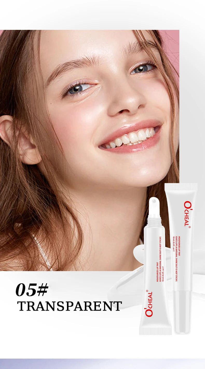 O'CHEAL Moisturizing Lip Gloss Waterproof Long Lasting Tinted Makeup