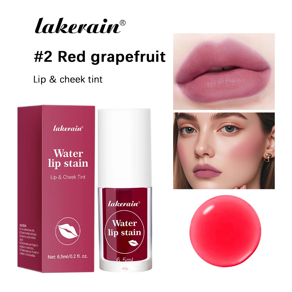 Long-Lasting Waterproof Water Lip Stain and Cheek Tint - 23