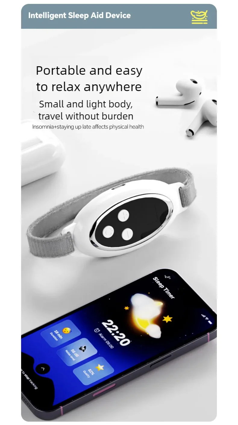Portable Microcurrent Sleep Aid Device for Anxiety and Insomnia - 13