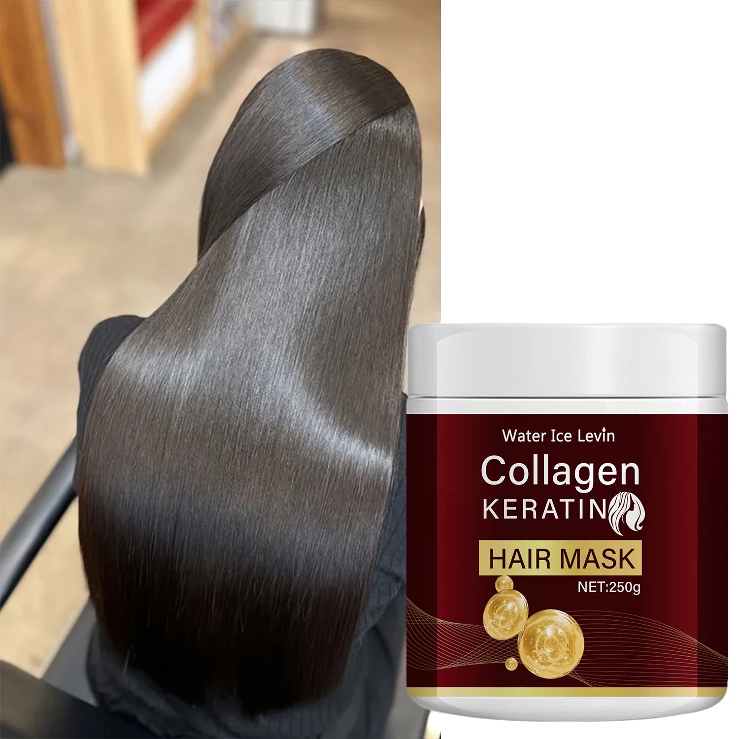 Collagen Keratin Hair Mask with Moroccan Argan Oil 250g