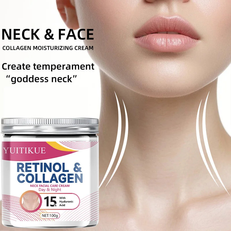 YUITIKUE Retinol Collagen Neck and Face Firming Cream 100g - 6