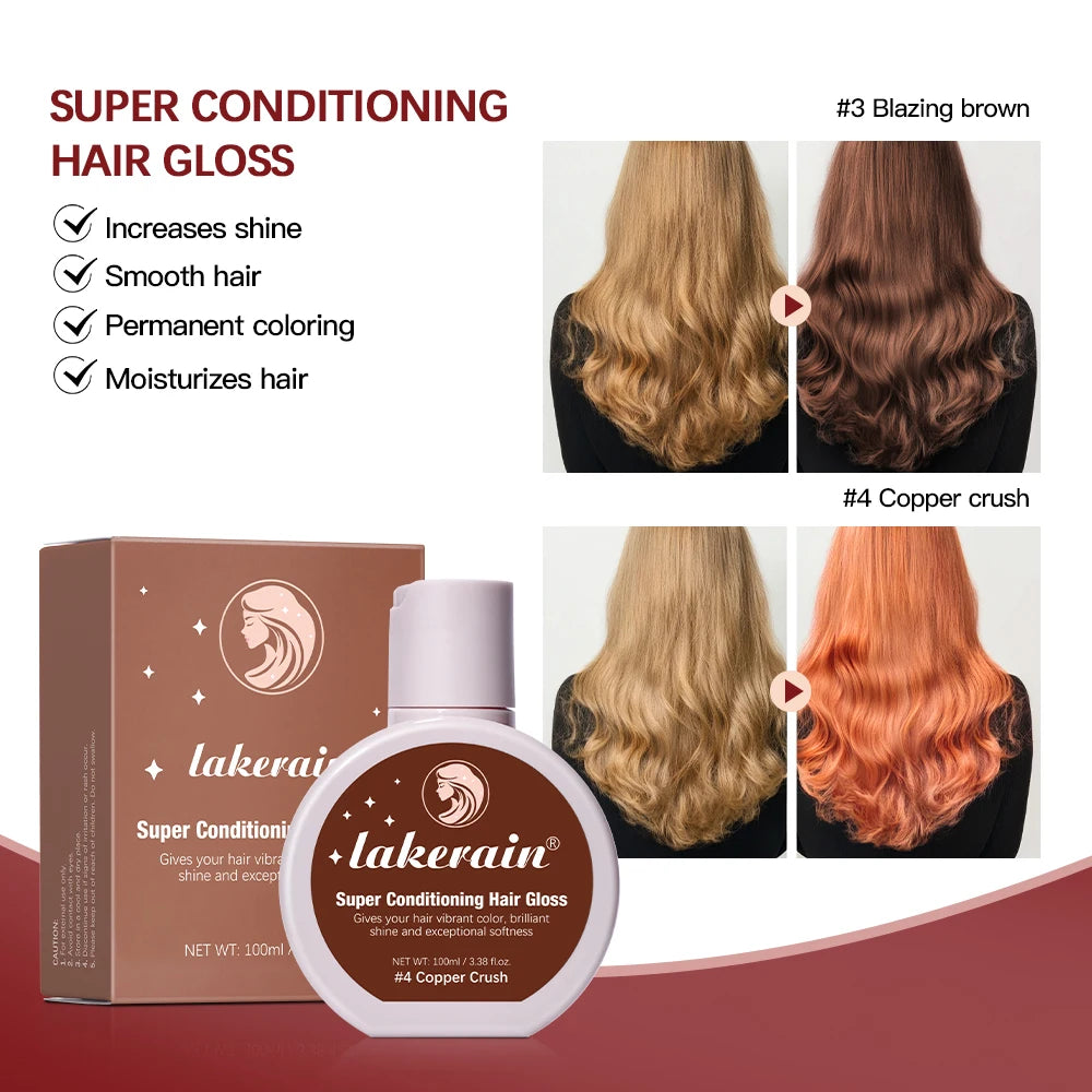 Conditioning Hair Gloss for Vibrant Color and Shine