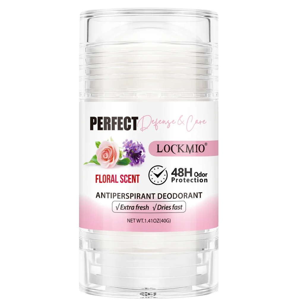 Lockmio Antiperspirant Deodorant Stick Floral Scent 48H Odor Protection