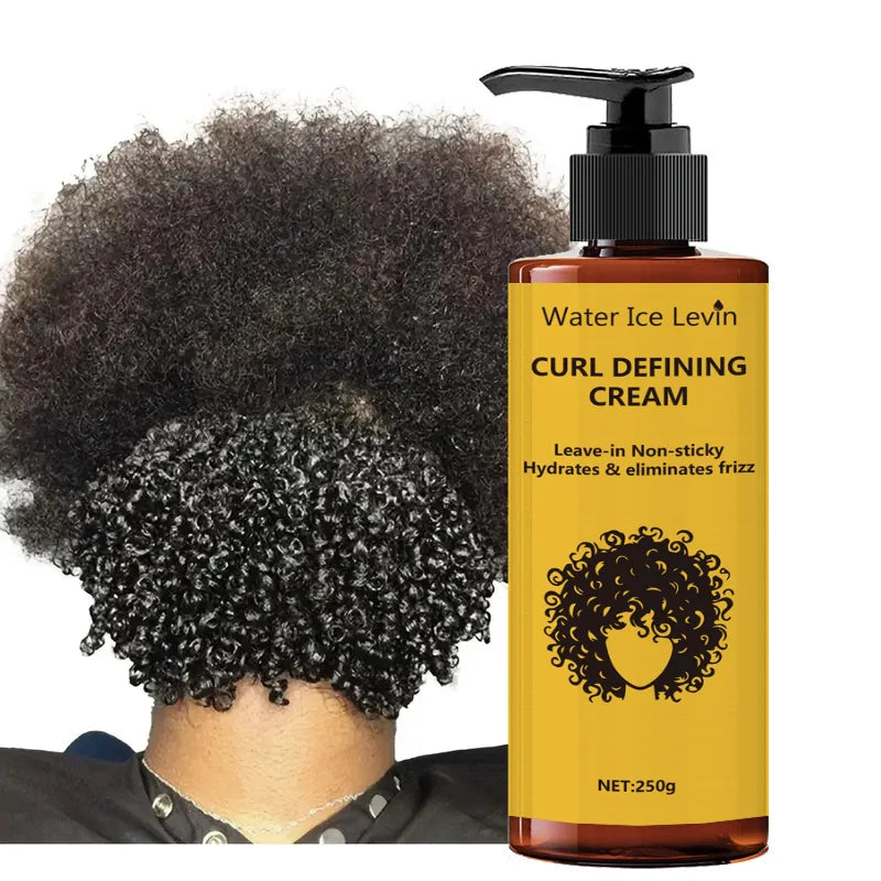 Water Ice Levin Curl Defining Cream 250g Hair Styling Treatment - 3