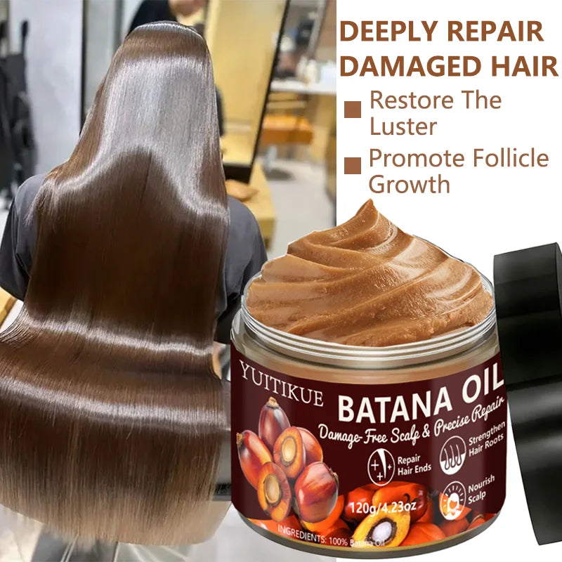 Batana Oil Hair Conditioner Cream for Scalp Repair and Root Strength - 5
