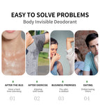 Invisible Full Body Deodorant Cream