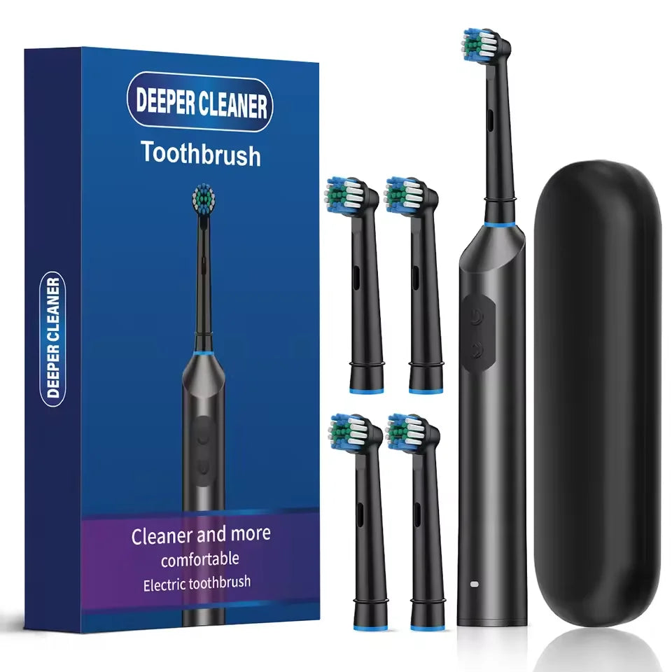 Rechargeable Electric Toothbrush with 5 Cleaning Modes