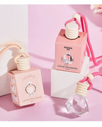 Car Air Freshener Hanging Perfume Diffuser Natural Flower Fragrance