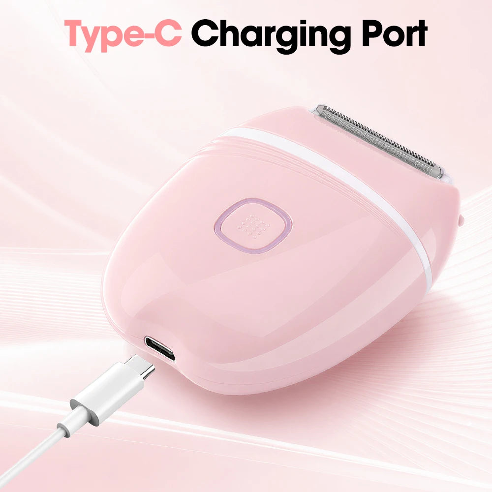 Electric Foil Shaver for Women - Cordless Body Hair Remover