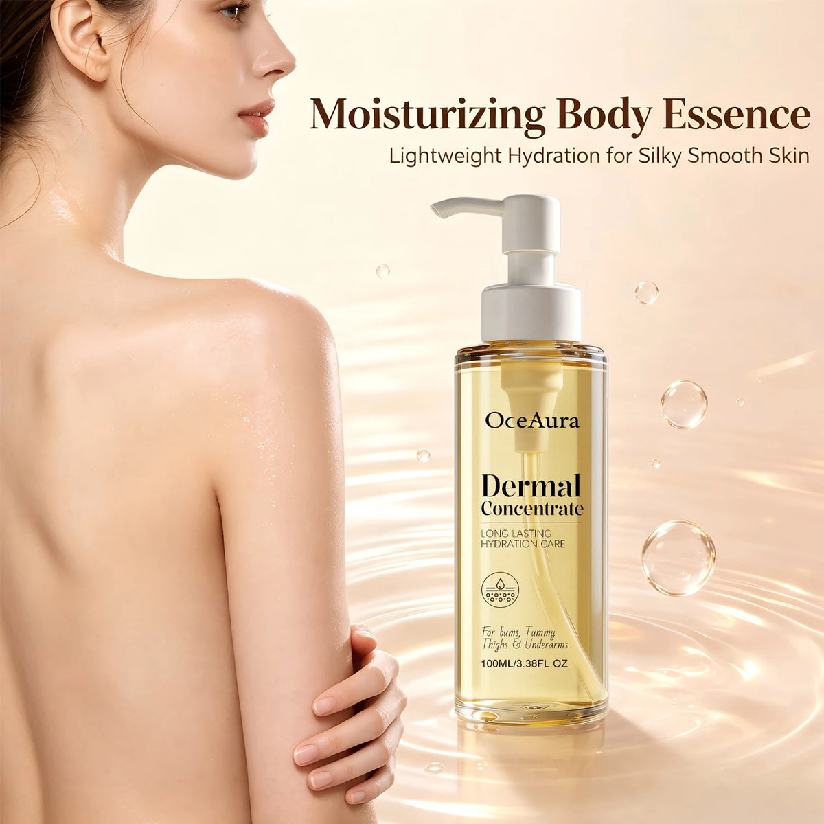 Brightening Moisturizing Body Serum for Dark Spots and Dry Skin