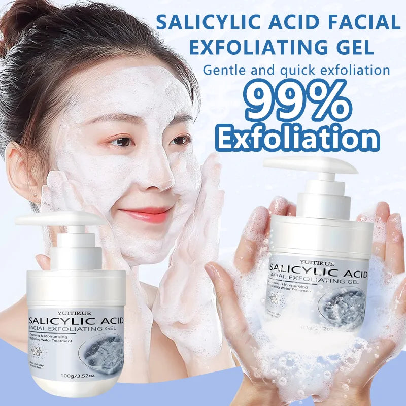 YUITIKUE Salicylic Acid Facial Exfoliating Gel Cleanser 100g