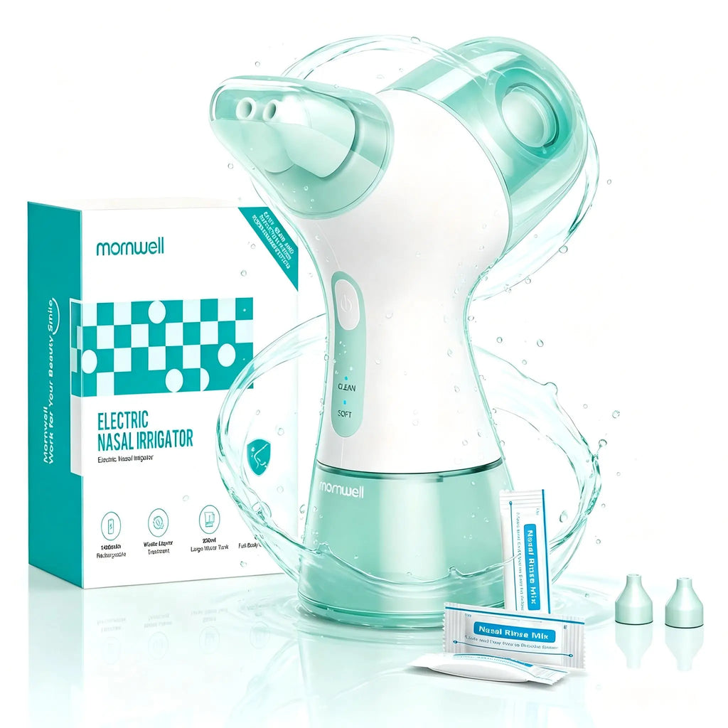 Electric Nasal Irrigator for Sinus Relief and Congestion