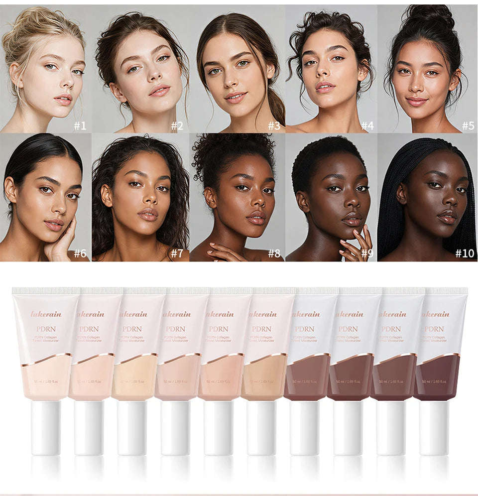 PDRN Collagen Tinted Moisturizer for Radiant Skin