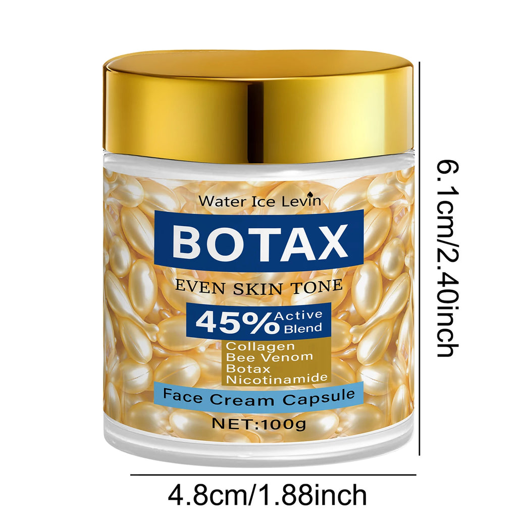 Water Ice Levin BOTAX Collagen Face Capsules Niacinamide Skin Cream