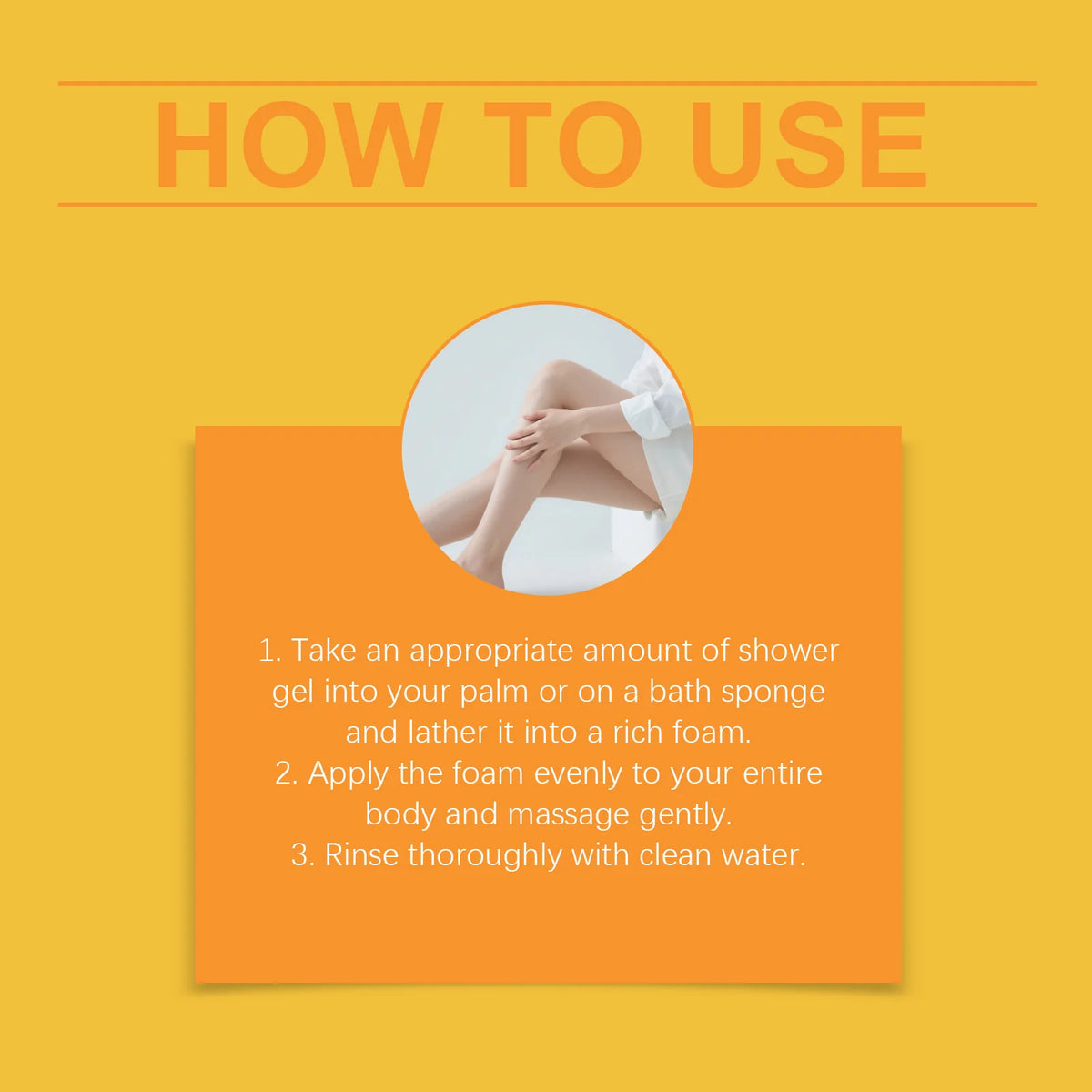 Anti-Mite and Acne Control Body Wash for Oily Skin