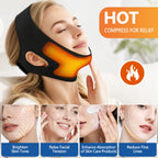 Hot and Cold Facial Compression Wrap for Chin and Jaw