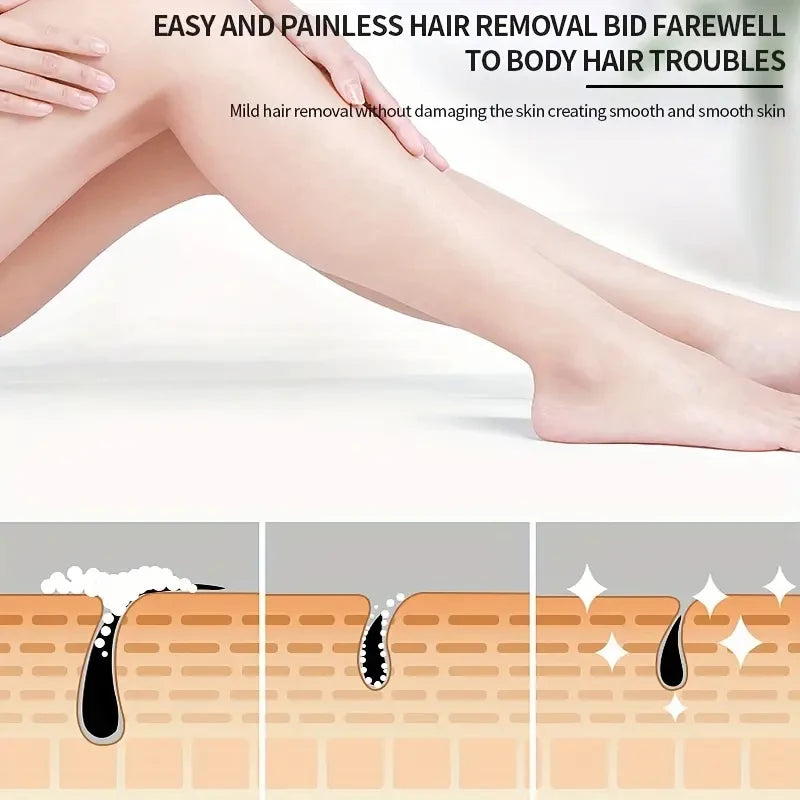 Water Ice Levin Gentle Hair Removal Cream for Sensitive Skin 100g