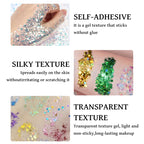 Molianji Glitter Gel Face and Body Shimmer Makeup for Parties