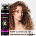 YUITIKUE Coconut Curl Refresher Spray Anti Frizz Detangling Hair Mist