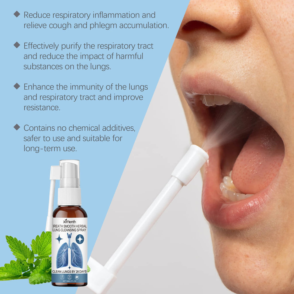 Herbal Throat and Nasal Cleansing Spray