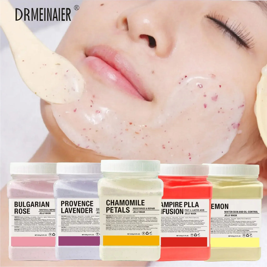 Bulgarian Rose Jelly Mask Face Powder Anti Aging Brightening Skincare