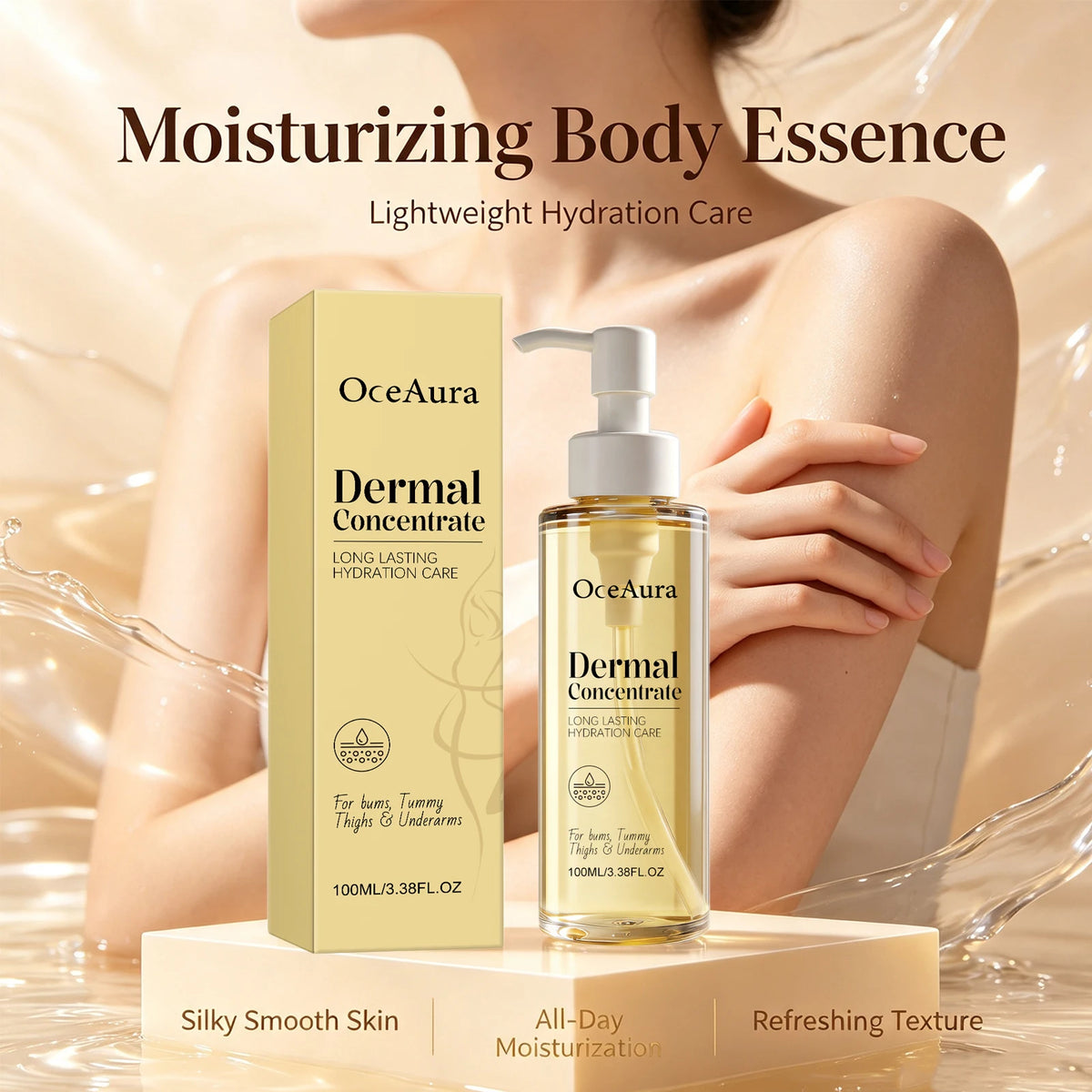 Brightening Moisturizing Body Serum for Dark Spots and Dry Skin