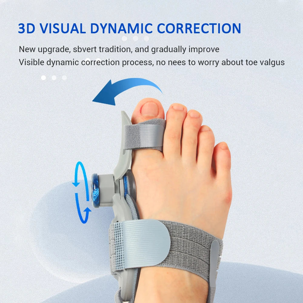 Adjustable Bunion Corrector and Toe Straightener Brace - 11