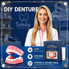 Full Mouth Cosmetic Denture Set with Storage Case