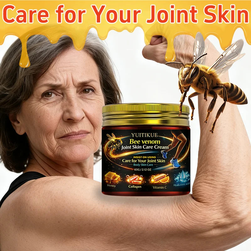 YUITIKUE Bee Venom Joint Cream Moisturizing Body Skin Care - 4