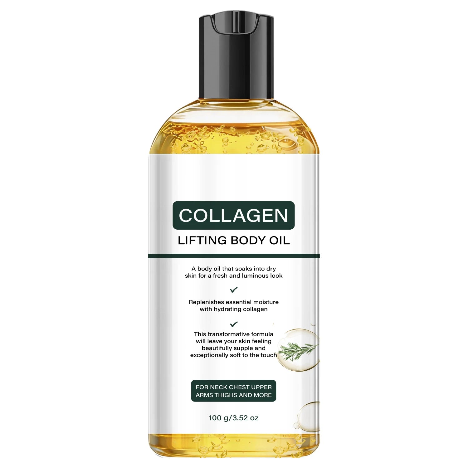 Collagen Hyaluronic Acid Body Oil Firming and Moisturizing Skincare - 13