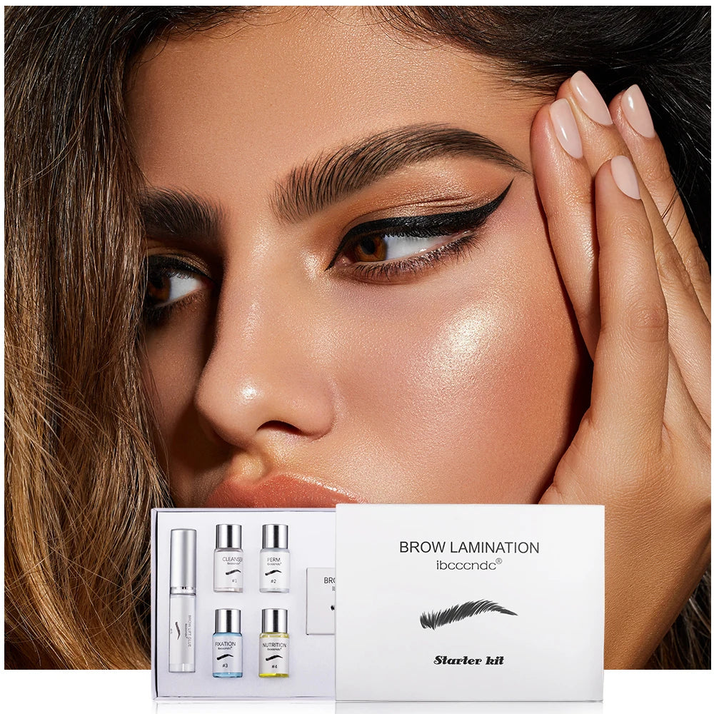 Professional Brow Lamination Kit for DIY Eyebrow Shaping and Setting