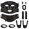Flexible 7-Color LED Photon Face and Neck Therapy Mask