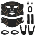 Flexible 7-Color LED Photon Face and Neck Therapy Mask