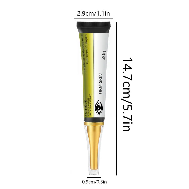 YUITIKUE Instant Firm Eye Cream Hyaluronic Acid Collagen Dark Circle Care