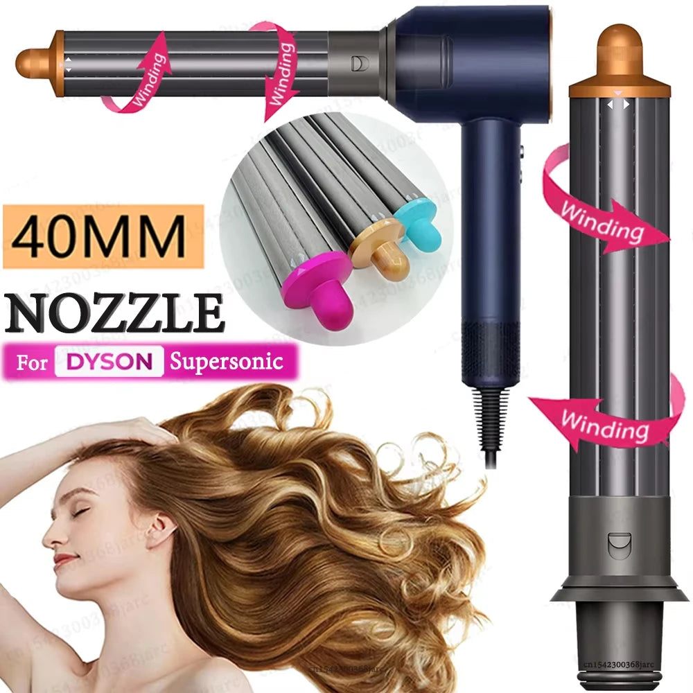 40mm Curling Attachment for Dyson Supersonic Hair Dryer Styler Tool