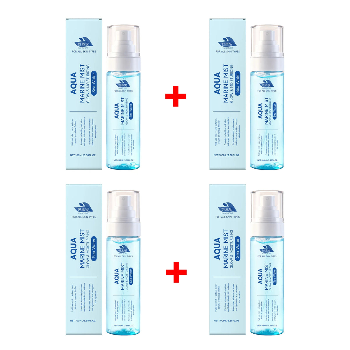 Hydrating Sea Water and Hyaluronic Acid Face Mist