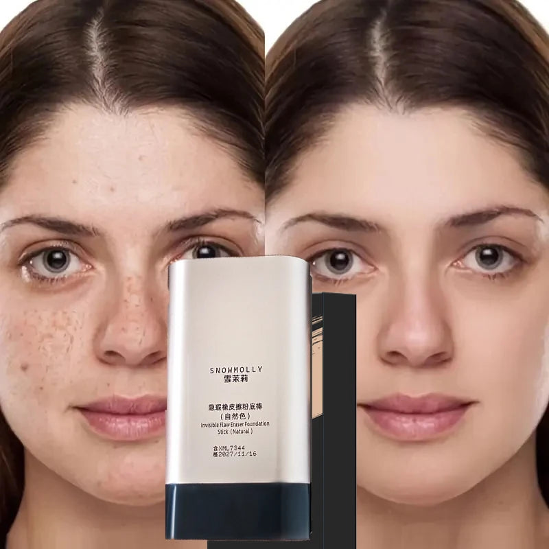 SNOWMOLLY Waterproof Foundation Stick Full Coverage Concealer