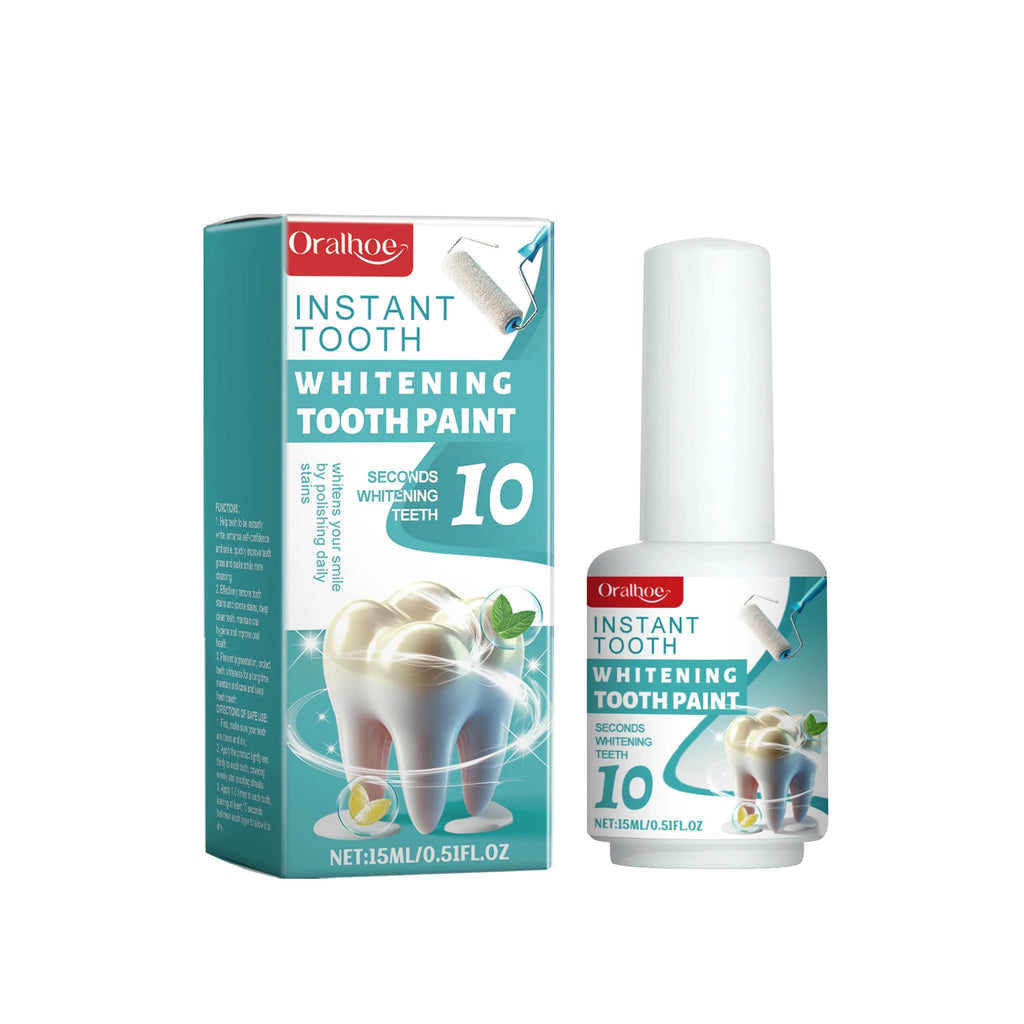 Instant Teeth Whitening Paint for Brighter Smile